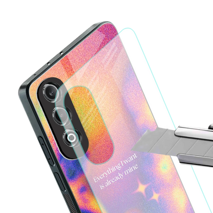 Already Mine stylish phone case for oneplus nord ce 4 | glossy glass and slim fit