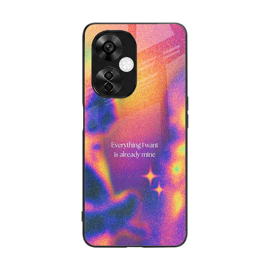 Already Mine back phone cover | glass case for oneplus nord ce 3 lite