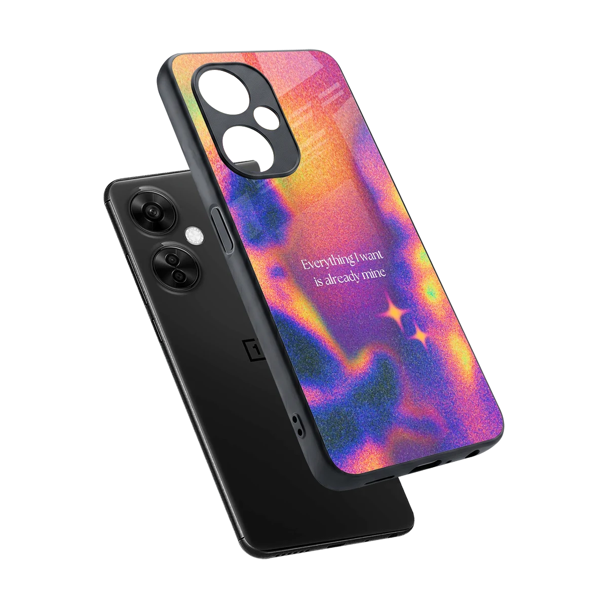 Already Mine sleek oneplus nord ce 3 lite cover with tempered glass back and TPU edges