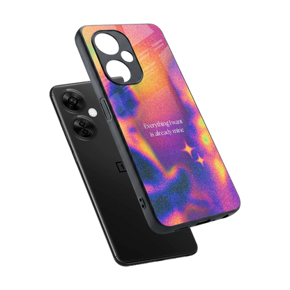 Already Mine sleek oneplus nord ce 3 lite cover with tempered glass back and TPU edges