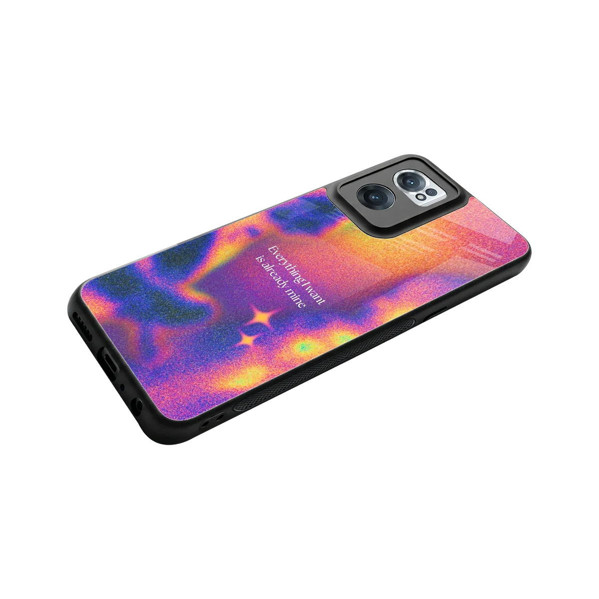 Already Mine stylish phone case for oneplus nord ce 2 | glossy glass and slim fit