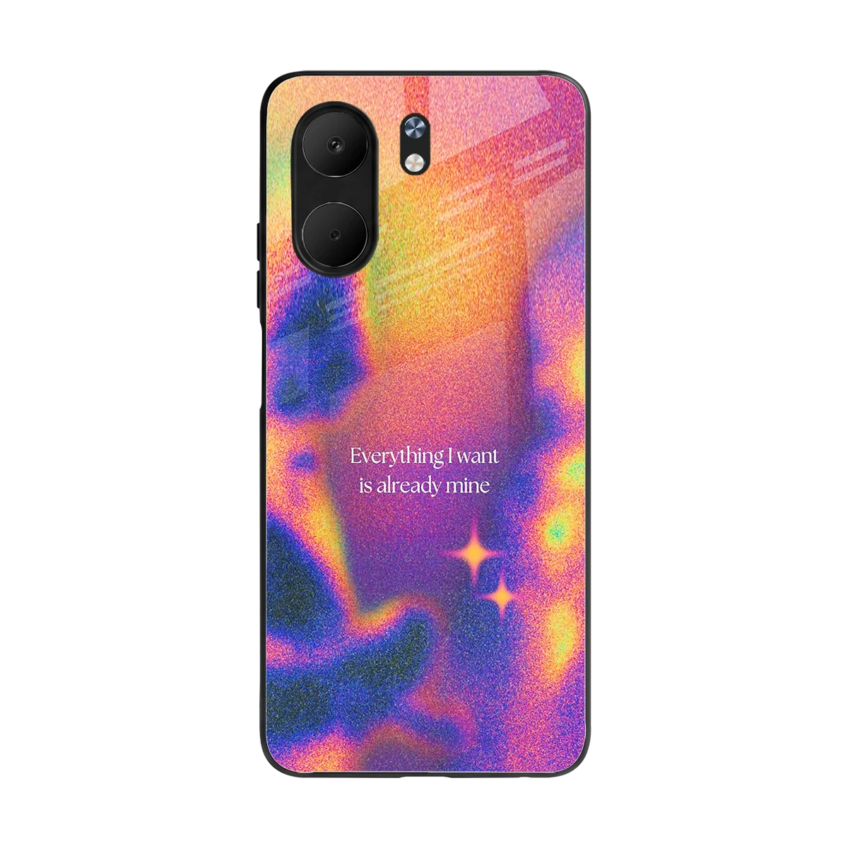 Already Mine back phone cover | glass case for oppo a5x 5g