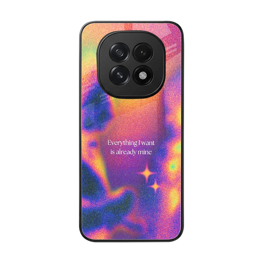 Already Mine back phone cover | glass case for oppo f29 5g