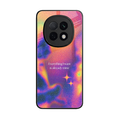 Already Mine back phone cover | glass case for oppo f29 pro 5g