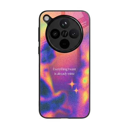 Already Mine back phone cover | glass case for oppo find x8