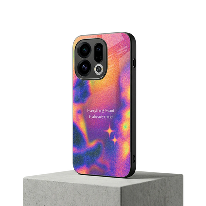 Already Mine oppo find x9 mobile cover | shockproof glass phone case