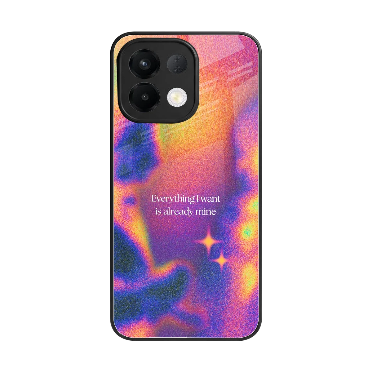 Already Mine back phone cover | glass case for oppo k13 5g
