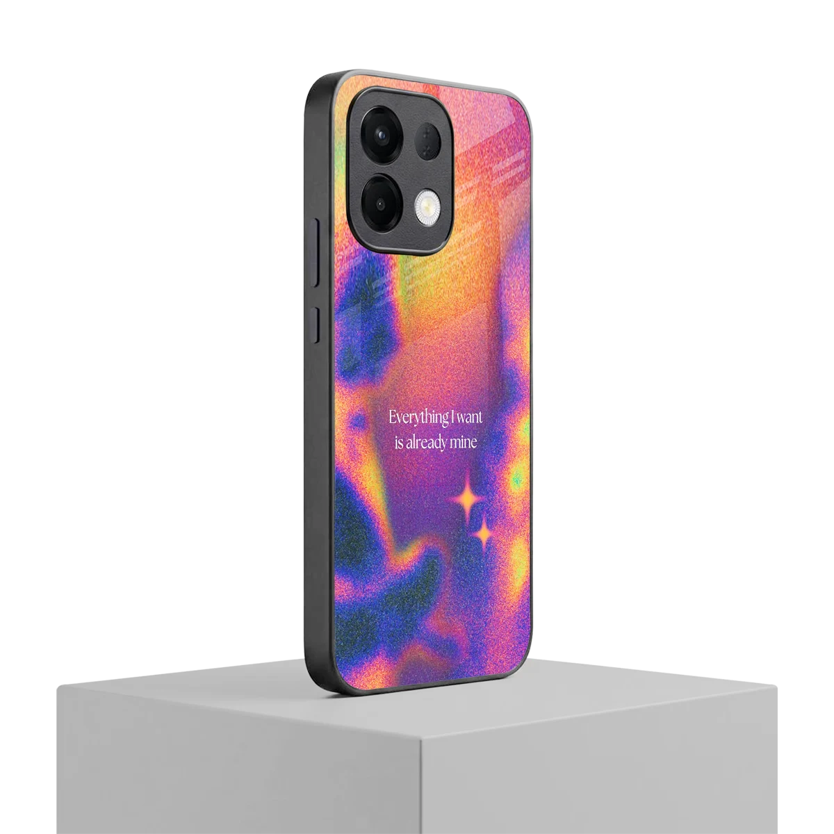 Already Mine oppo k13 5g mobile cover | shockproof glass phone case