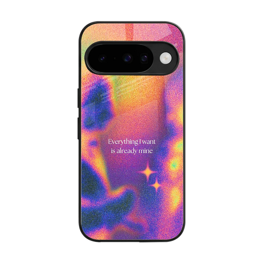 Already Mine back phone cover | glass case for google pixel 10