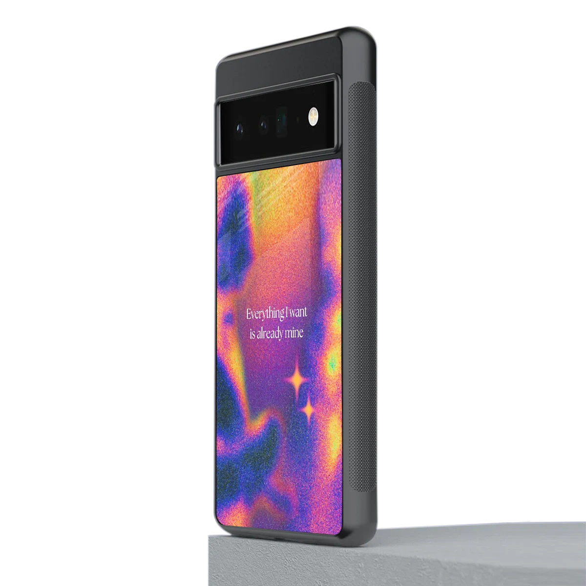 Already Mine stylish phone case for google pixel 6 pro | glossy glass and slim fit