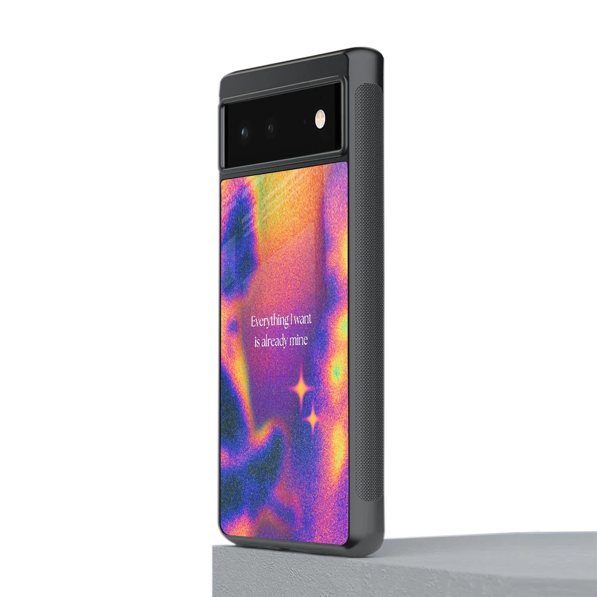 Already Mine stylish phone case for google pixel 6 | glossy glass and slim fit