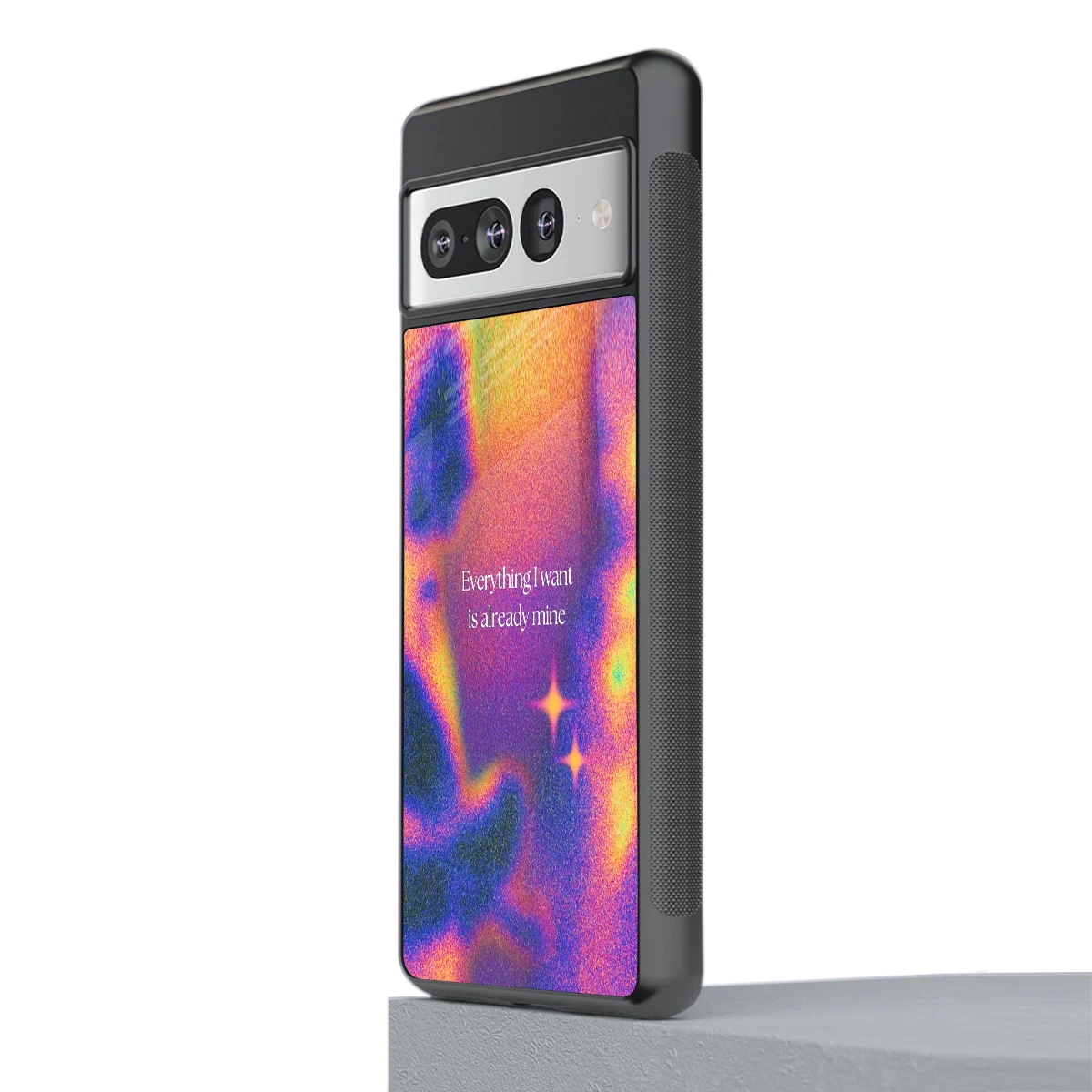 Already Mine stylish phone case for google pixel 7 pro | glossy glass and slim fit