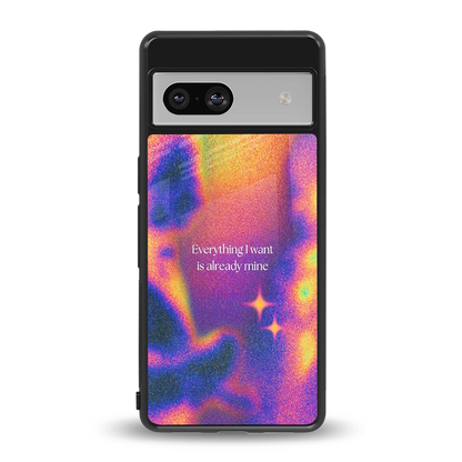 Already Mine back phone cover | glass case for google pixel 7a