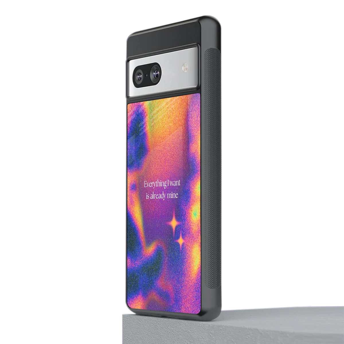 Already Mine stylish phone case for google pixel 7 | glossy glass and slim fit