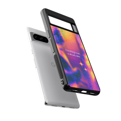 Already Mine sleek google pixel 8 pro cover with tempered glass back and TPU edges