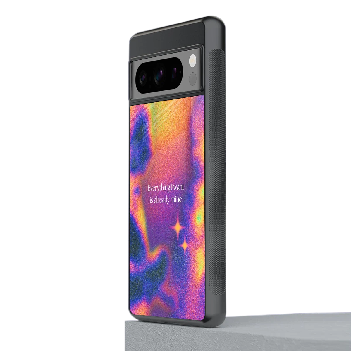 Already Mine stylish phone case for google pixel 8 pro | glossy glass and slim fit