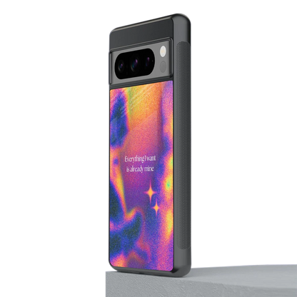 Already Mine stylish phone case for google pixel 8 pro | glossy glass and slim fit