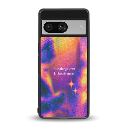 Already Mine back phone cover | glass case for google pixel 8