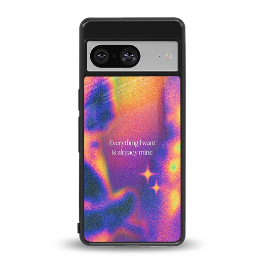 Already Mine back phone cover | glass case for google pixel 8
