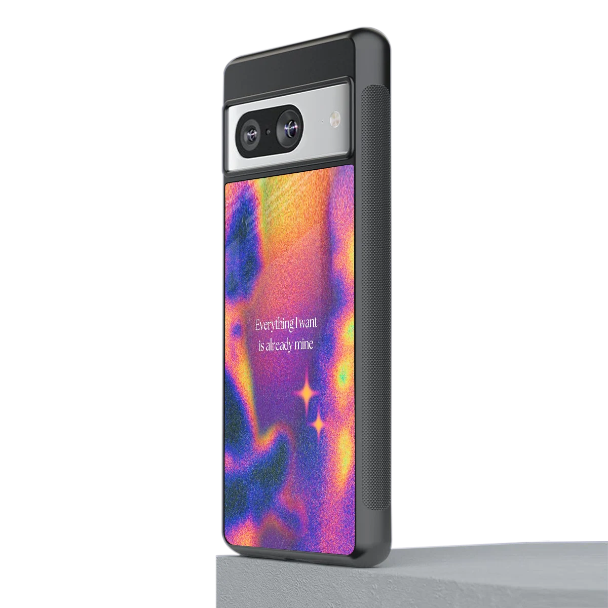 Already Mine stylish phone case for google pixel 8 | glossy glass and slim fit