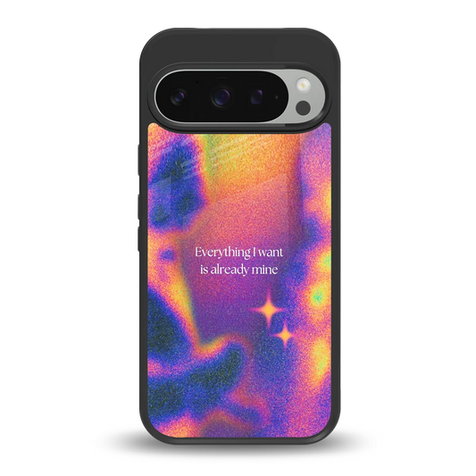 Already Mine back phone cover | glass case for google pixel 9 pro