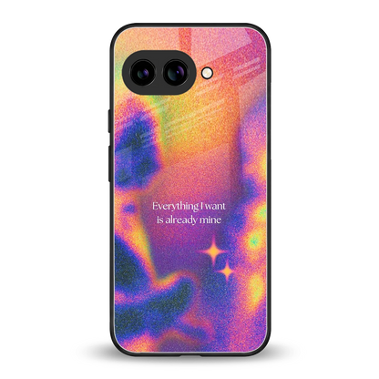 Already Mine back phone cover | glass case for google pixel 10a