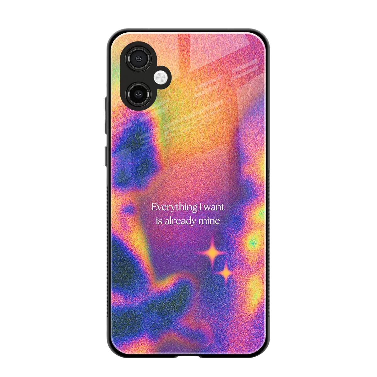 Already Mine back phone cover | glass case for samsung galaxy a06 5g