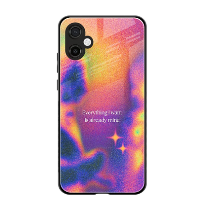 Already Mine back phone cover | glass case for samsung galaxy a06 5g