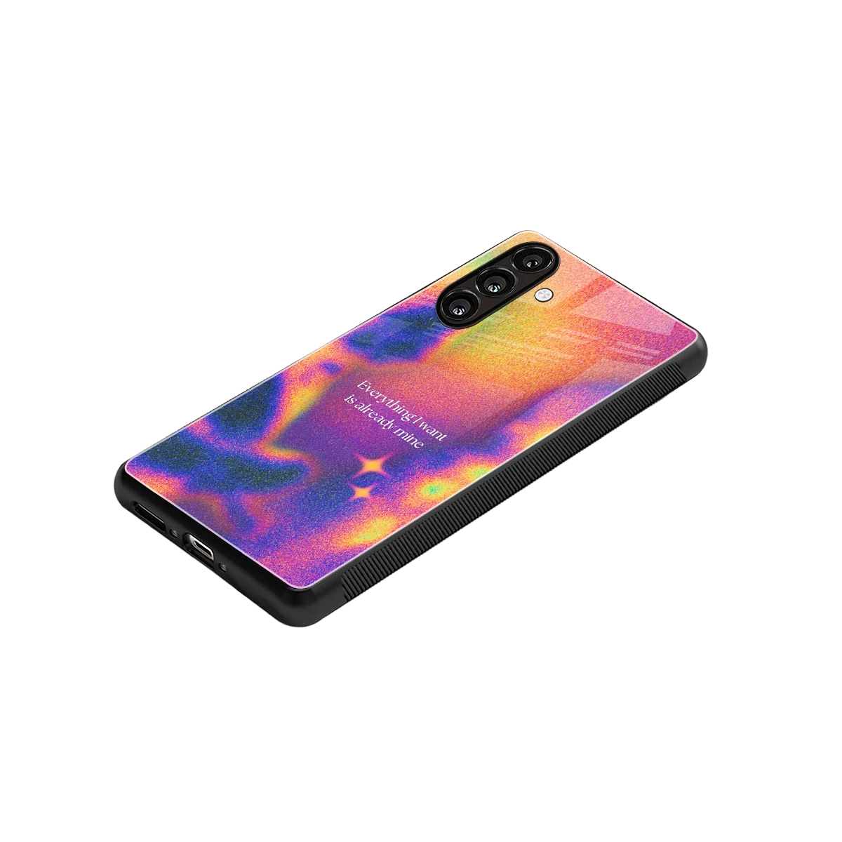 Already Mine stylish phone case for samsung galaxy a26 5g | glossy glass and slim fit