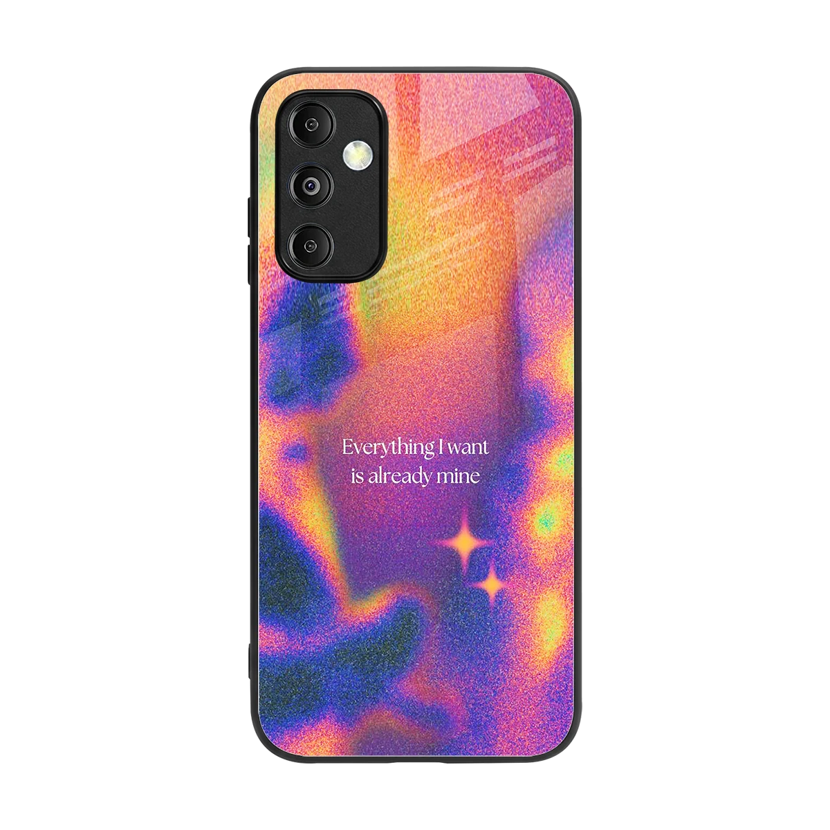 Already Mine back phone cover | glass case for samsung galaxy m14 5g
