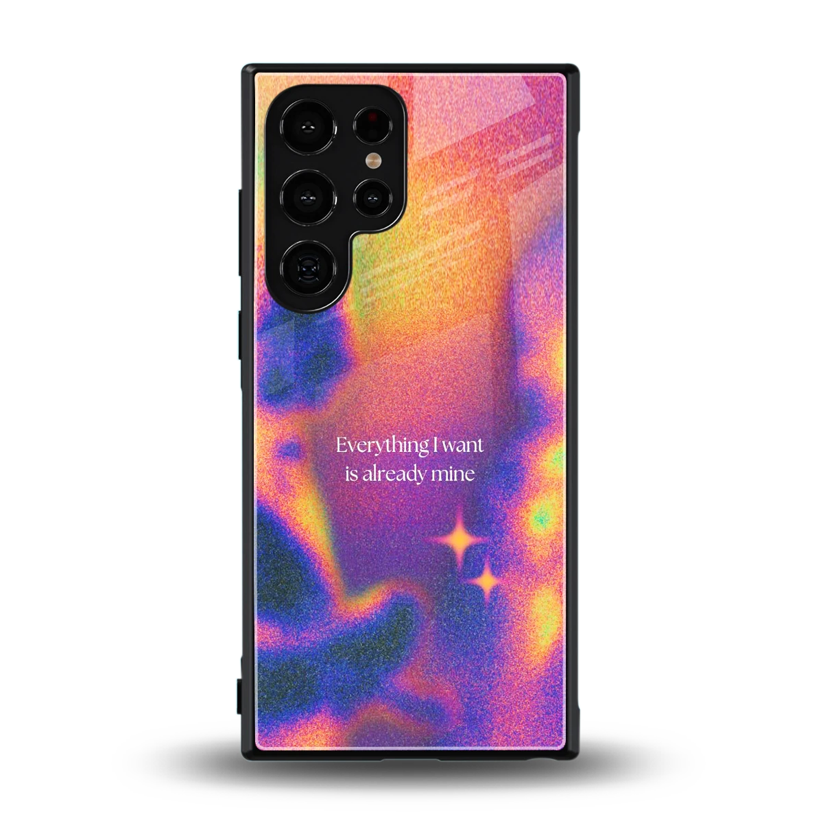 Already Mine back phone cover | glass case for samsung galaxy s23 ultra