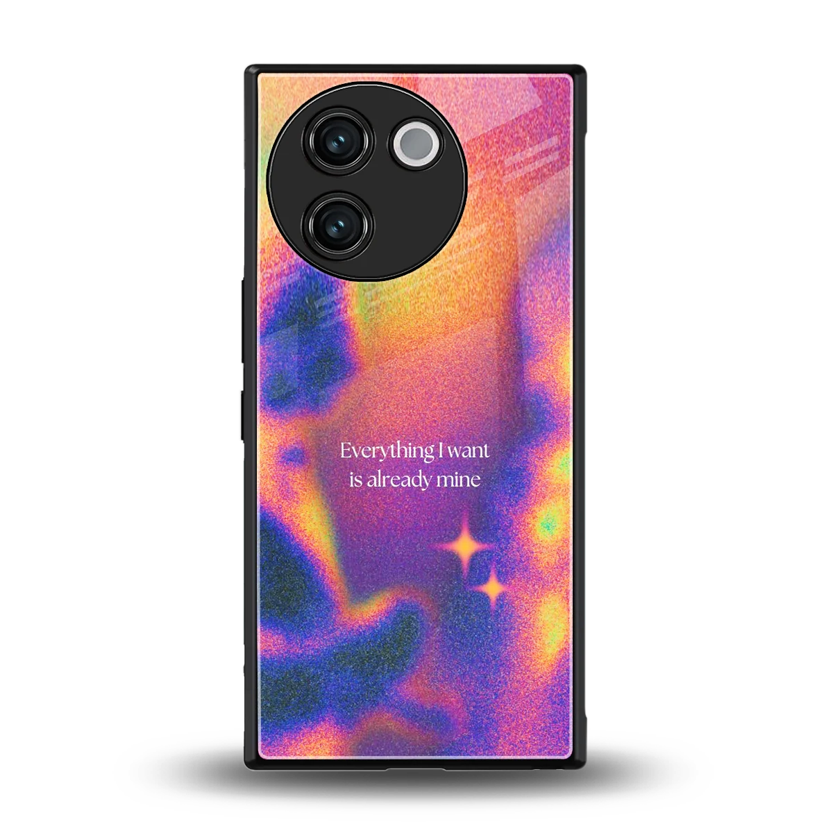 Already Mine back phone cover | glass case for vivo v30e