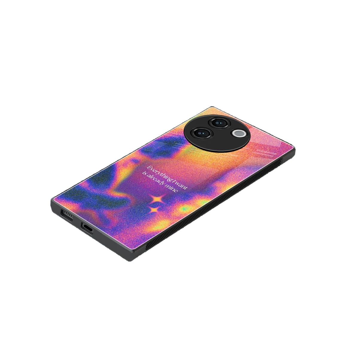 Already Mine stylish phone case for vivo v30e | glossy glass and slim fit