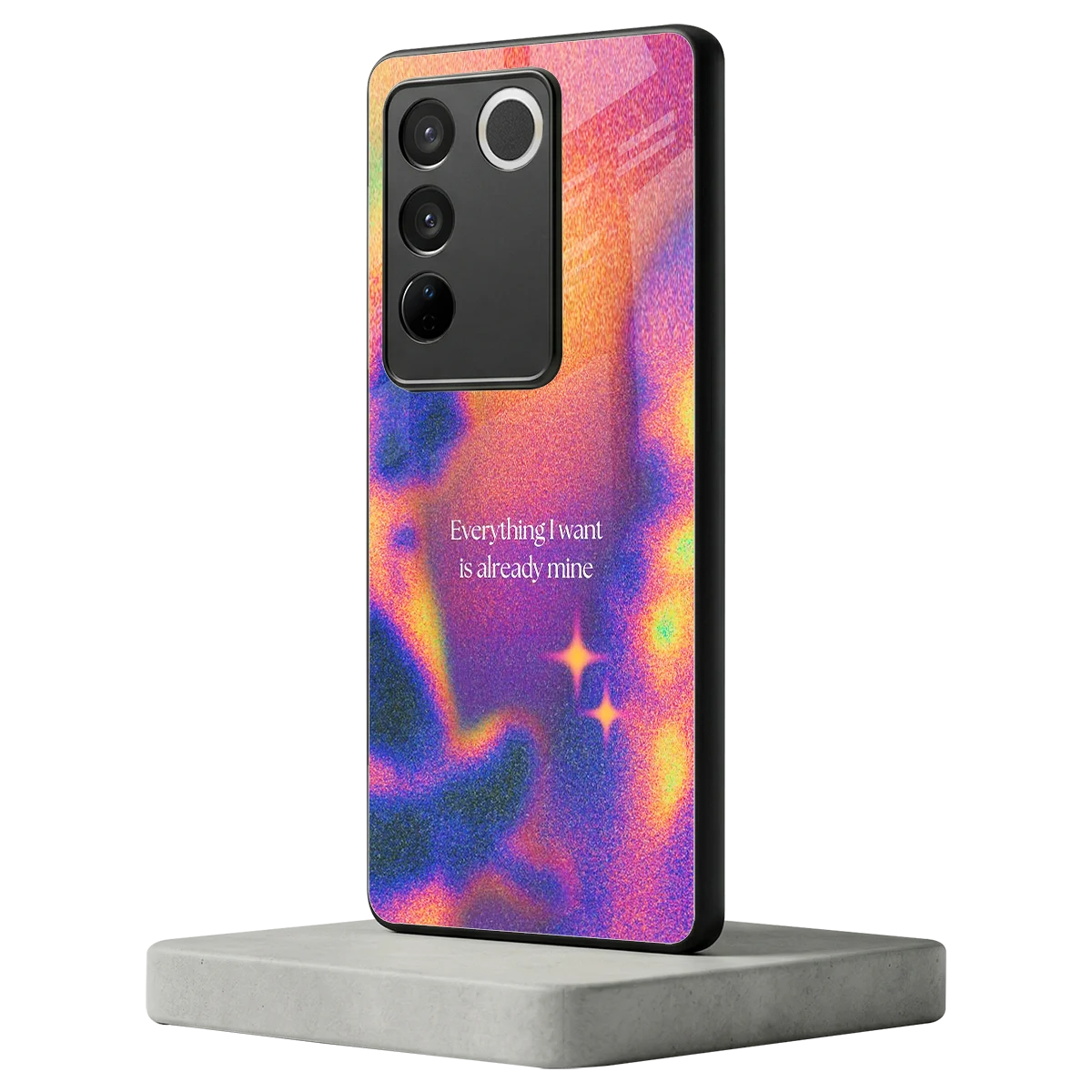 Already Mine vivo v27 5g mobile cover | shockproof glass phone case