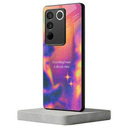 Already Mine vivo v27 5g mobile cover | shockproof glass phone case
