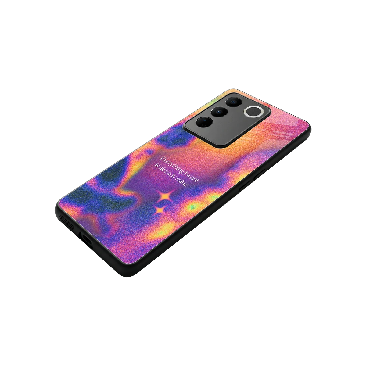 Already Mine stylish phone case for vivo v27 5g | glossy glass and slim fit