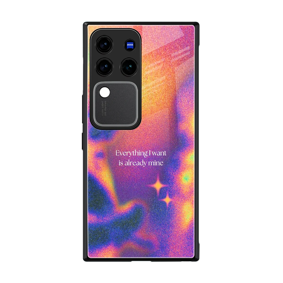 Already Mine back phone cover | glass case forvivo v30 pro