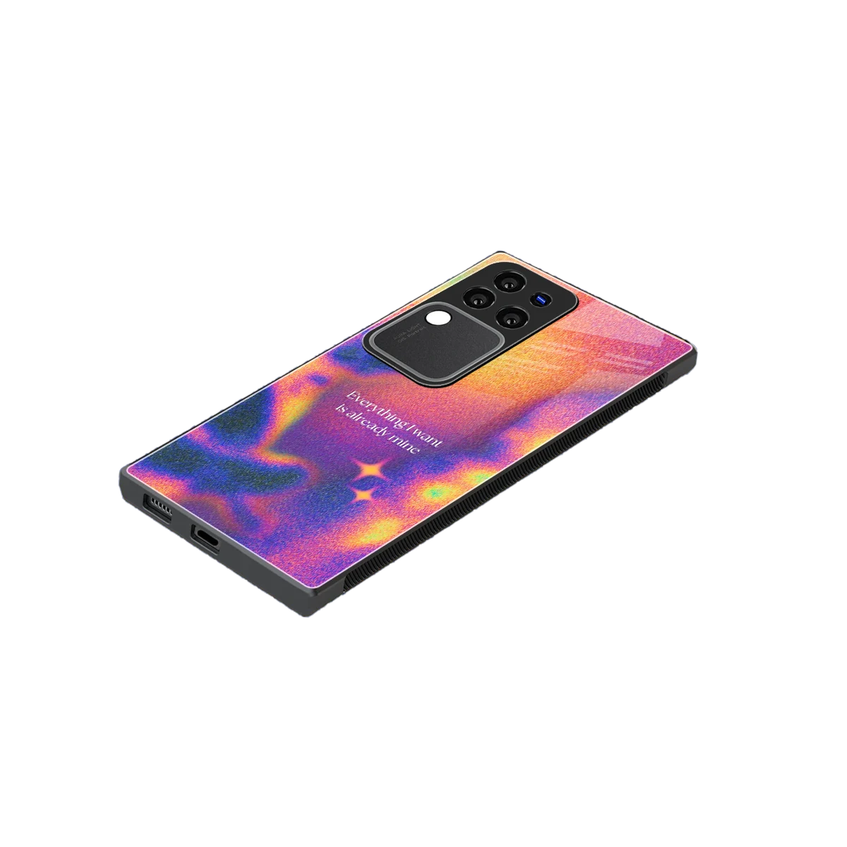 Already Mine stylish phone case forvivo v30 pro | glossy glass and slim fit