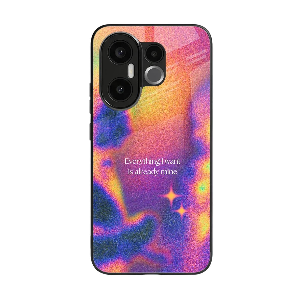 Already Mine back phone cover | glass case for vivo x200 fe
