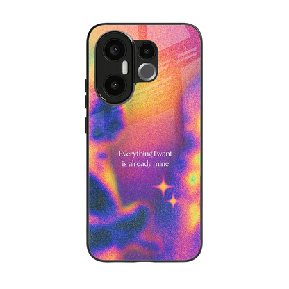 Already Mine back phone cover | glass case for vivo x200 fe