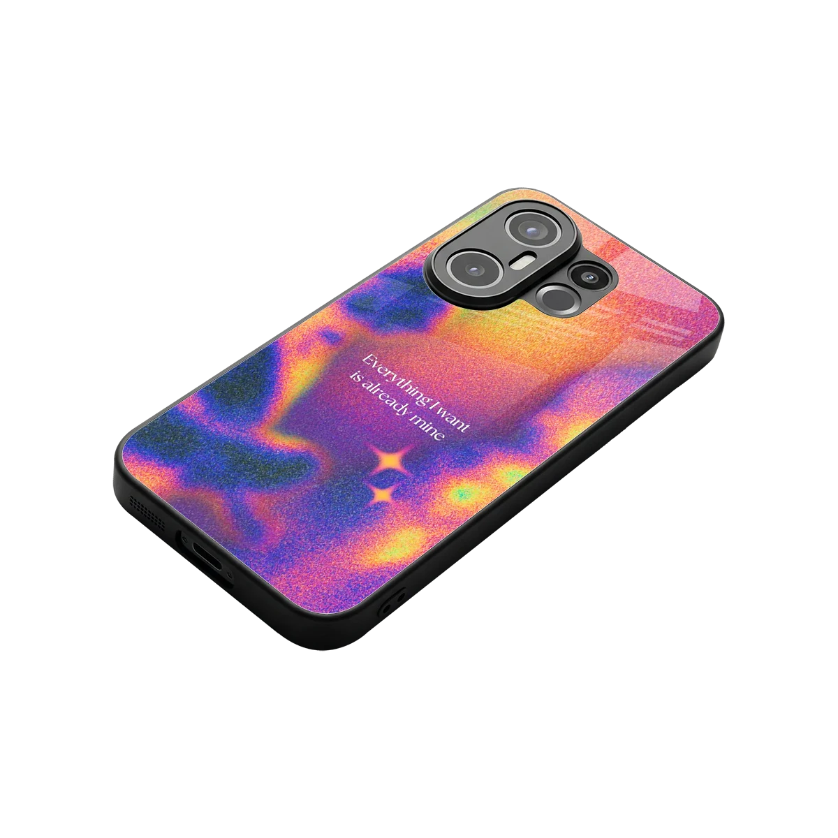Already Mine stylish phone case for vivo x200 fe | glossy glass and slim fit