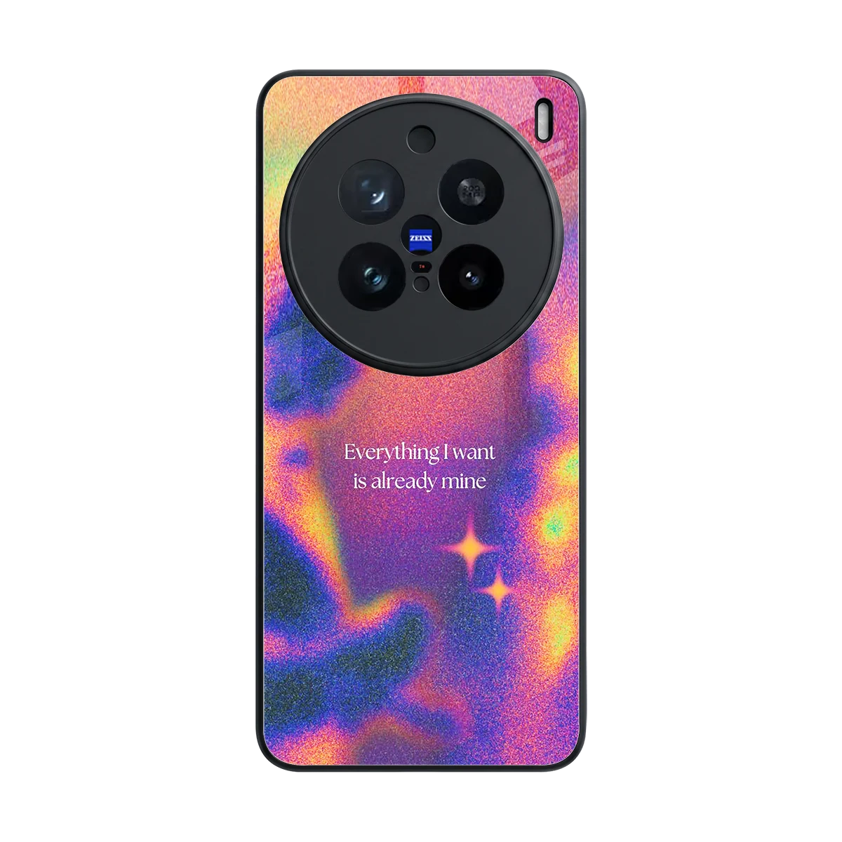 Already Mine back phone cover | glass case for vivo x200 pro