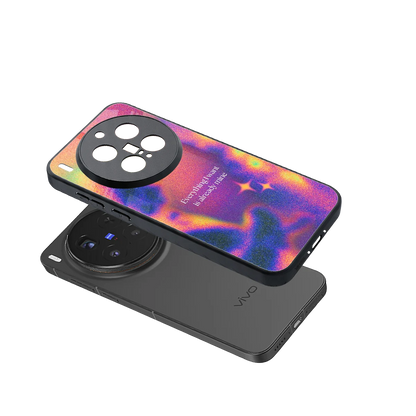 Already Mine sleek vivo x300 pro cover with tempered glass back and TPU edges