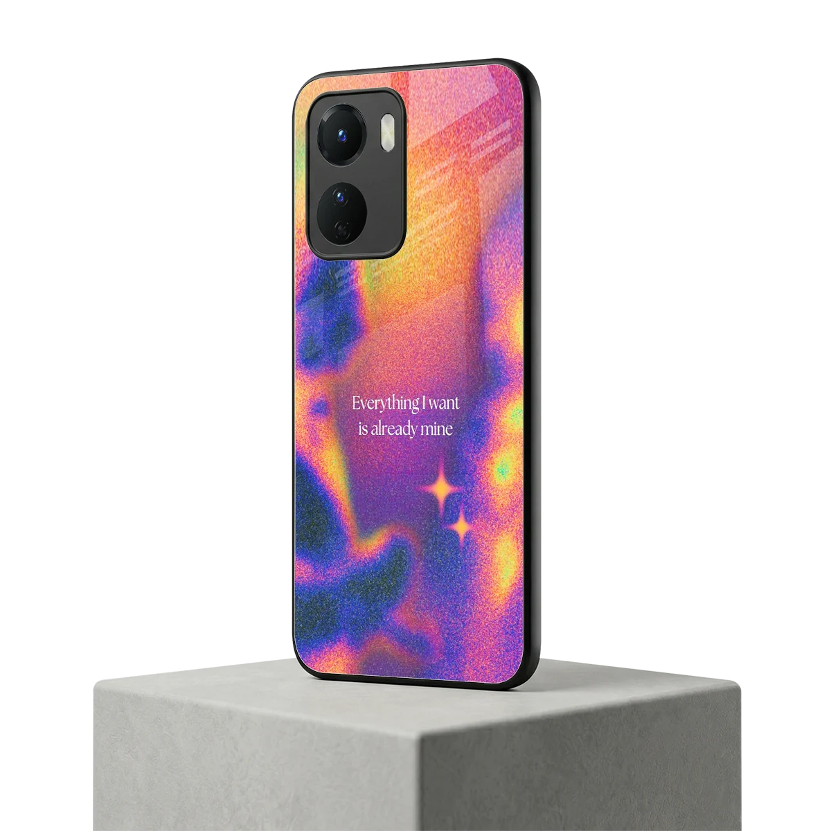 Already Mine vivo y16 mobile cover | shockproof glass phone case