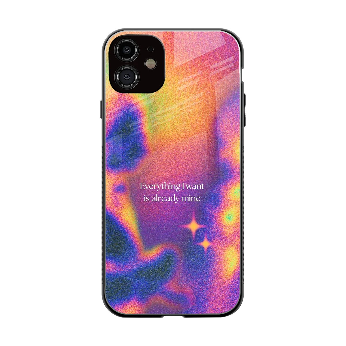 Already Mine back phone cover | glass case for iphone 11