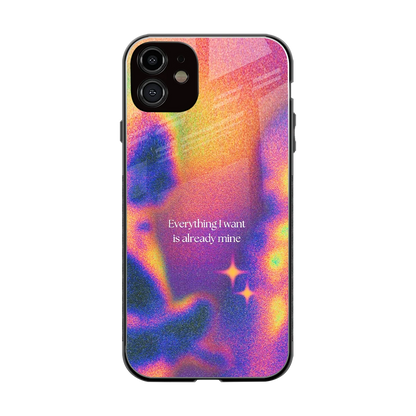 Already Mine back phone cover | glass case for iphone 11