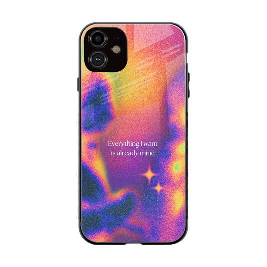 Already Mine back phone cover | glass case for iphone 11