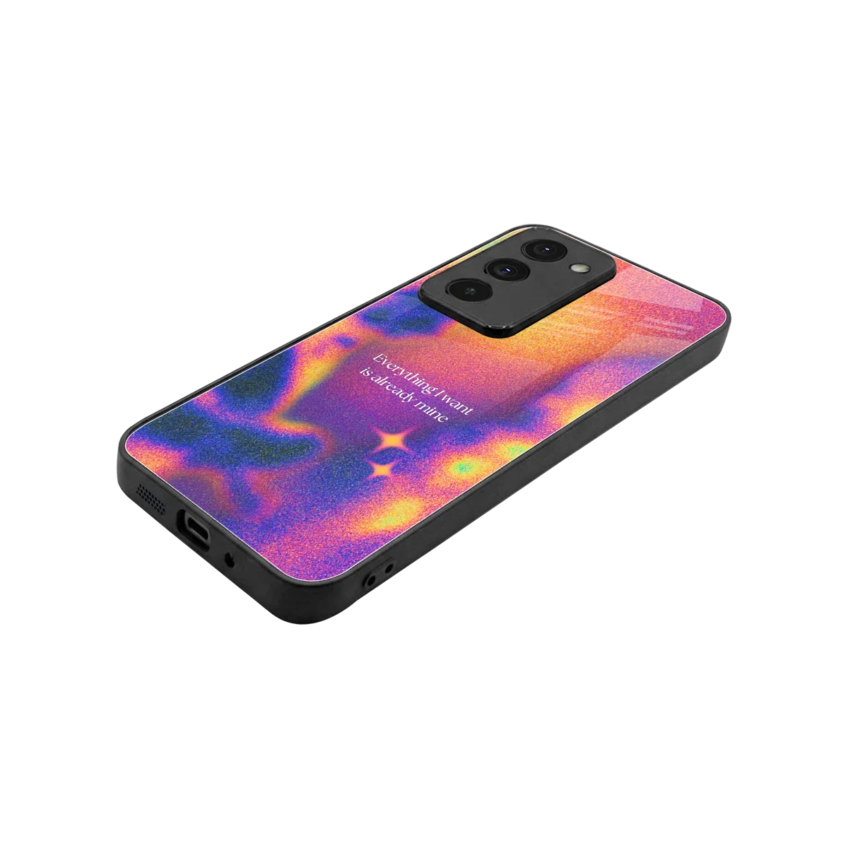 Already Mine stylish phone case for redmi 15 5g | glossy glass and slim fit
