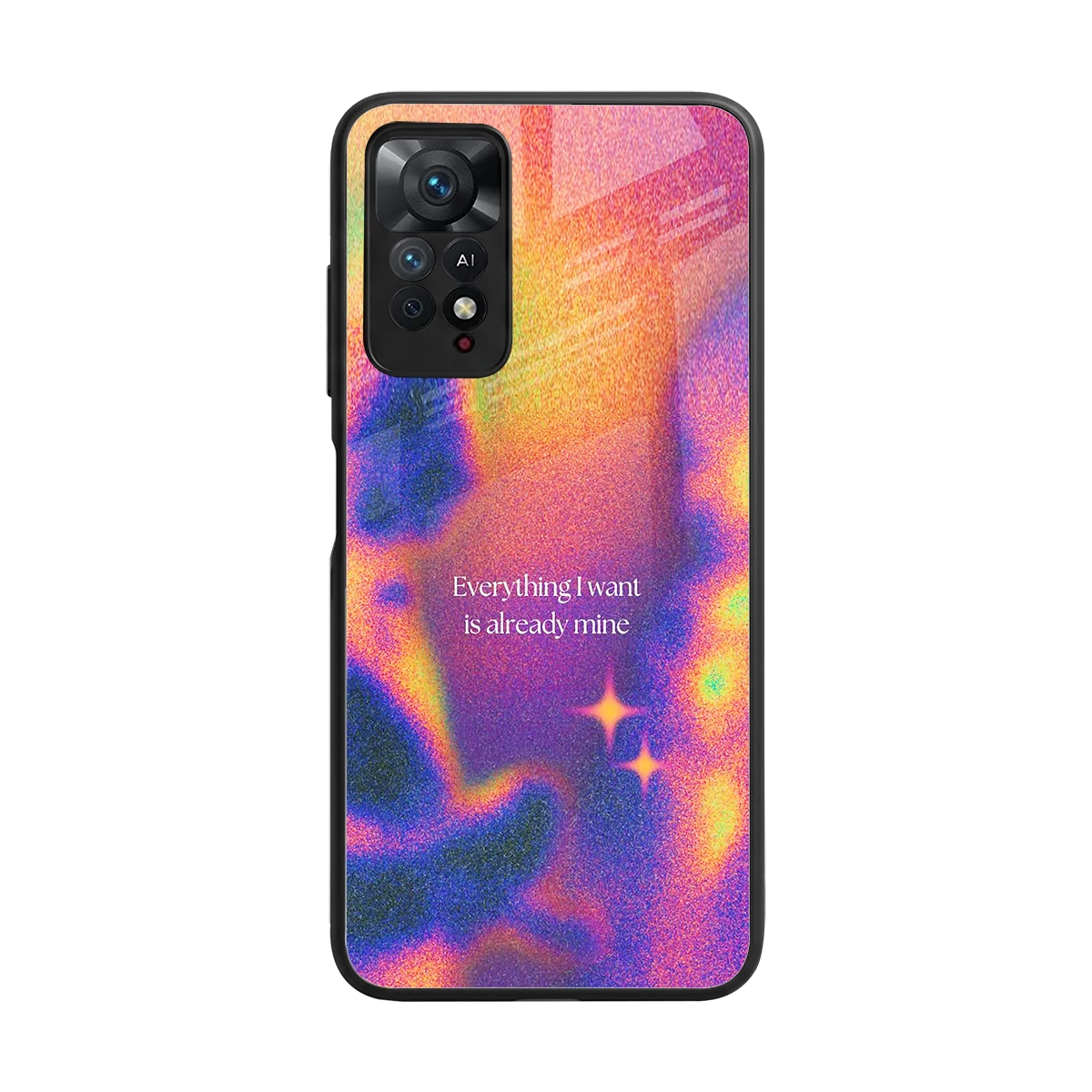 Already Mine back phone cover | glass case for redmi note 11 pro