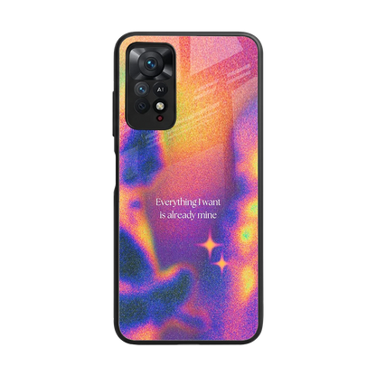 Already Mine back phone cover | glass case for redmi note 11 pro